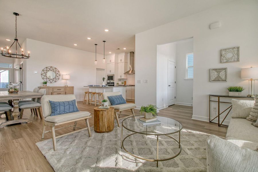 Furnished interior view inside a new home in , Summerville (Image 4).