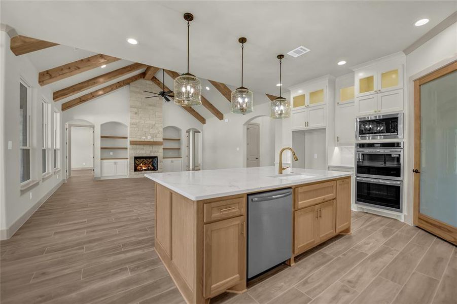 Furnished interior view inside a new home in , Decatur (Image 13).