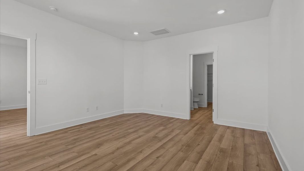 Representative unfurnished interior of a home built from the Freesia by DRB Homes in Pleasant Falls, Moore (Image 20).
