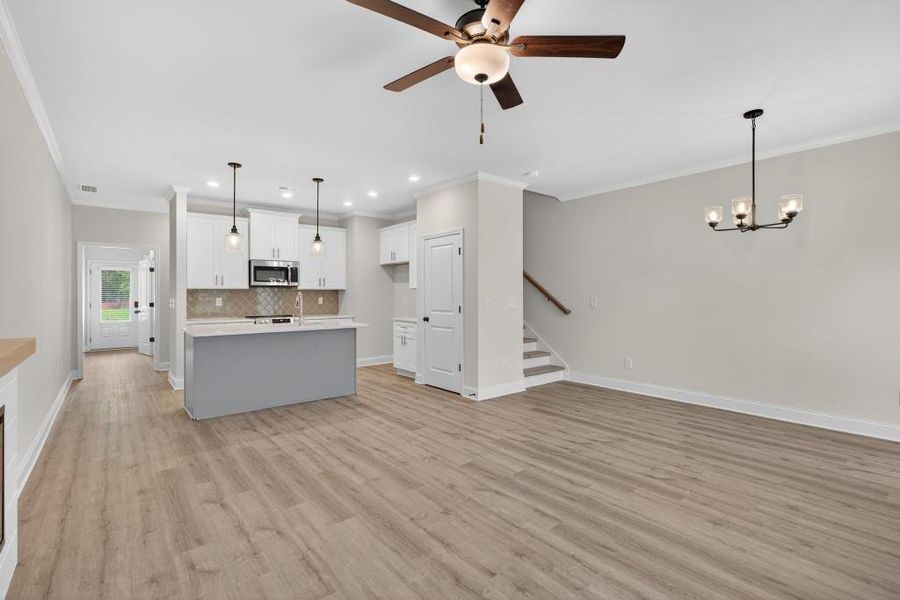Spacious, unfurnished interior of a new home in Medlock Park, Austell (Image 25).