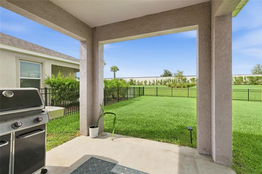Exterior details and patio area of a home in Star Farms at Lakewood Ranch, Bradenton (Image 4). Exterior details and patio area of a home in Star Farms at Lakewood Ranch, Bradenton (Image 4).