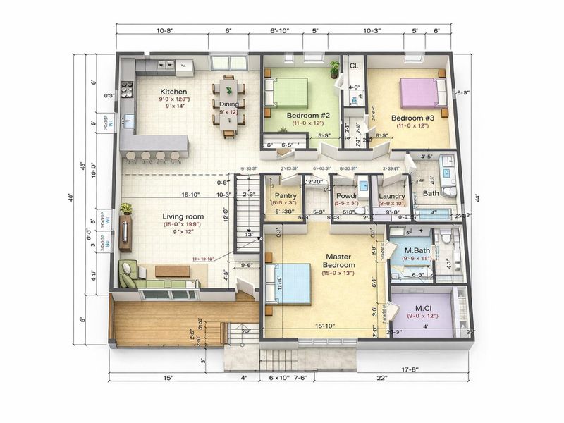 Bird's view- Main level