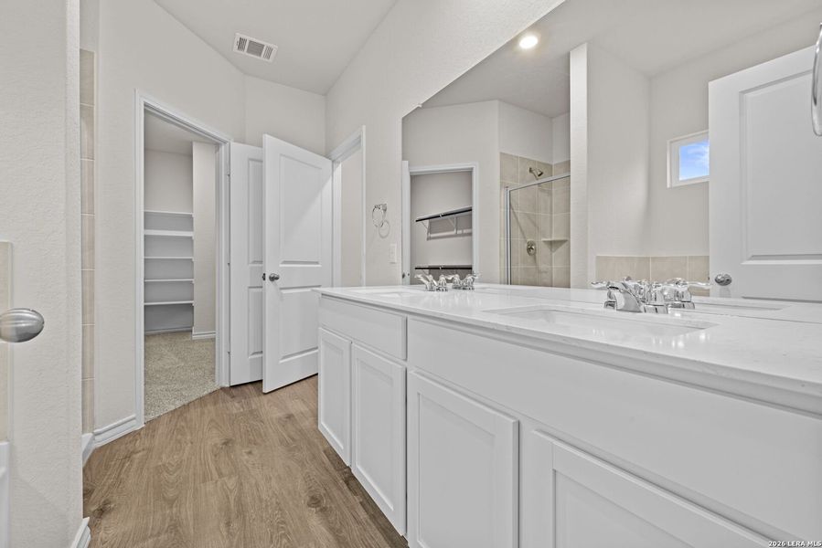 Furnished interior view inside a new home in Redbird Ranch, San Antonio (Image 5).