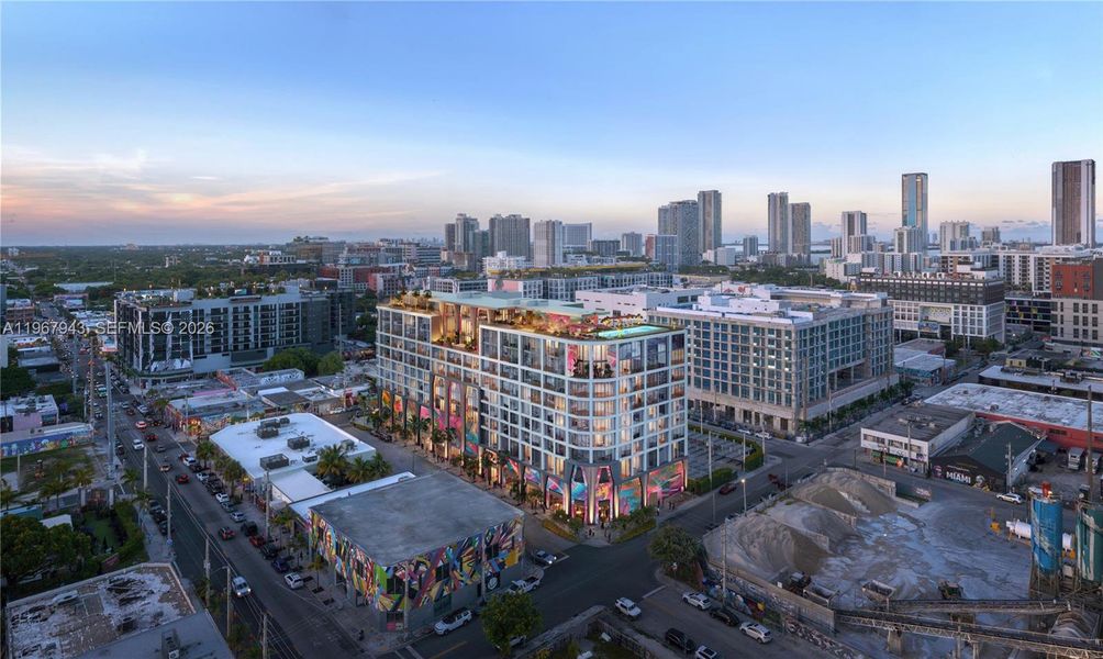 Condo located in Miami, FL showcasing its design and architecture (Image 2). Condo located in Miami, FL showcasing its design and architecture (Image 2).
