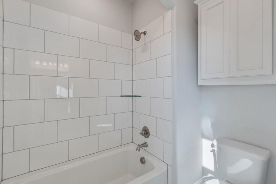 Bathroom 2 | Concept 2406 at The Meadows in Gunter, TX by Landsea Homes