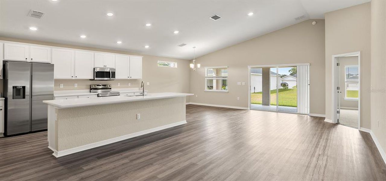 Furnished interior view inside a new home in Falls of Ocala, Ocala (Image 8).