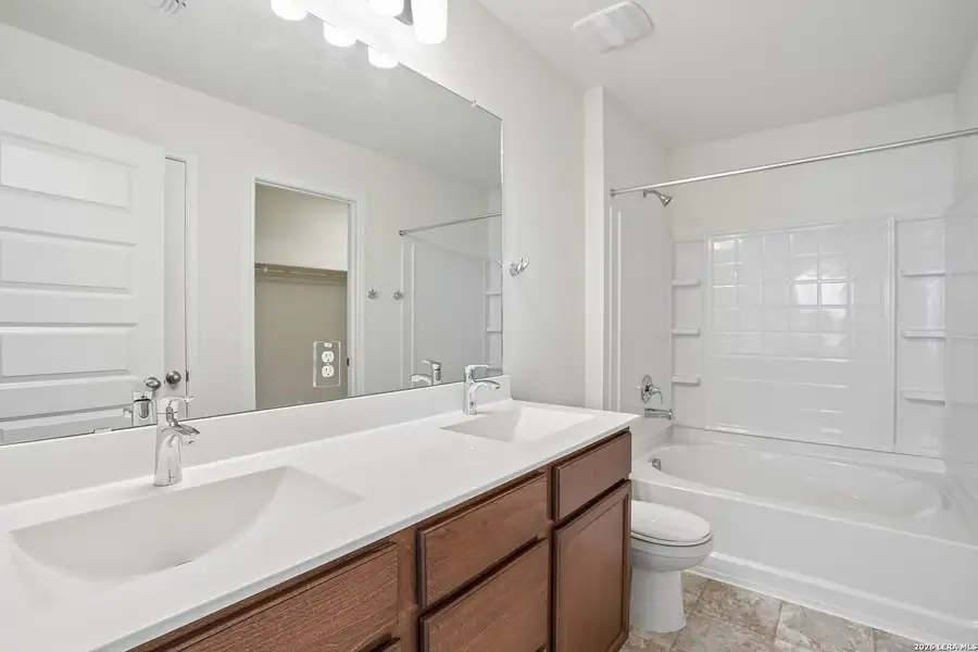 Furnished interior view inside a new home in Medina Crossing, Von Ormy (Image 9).