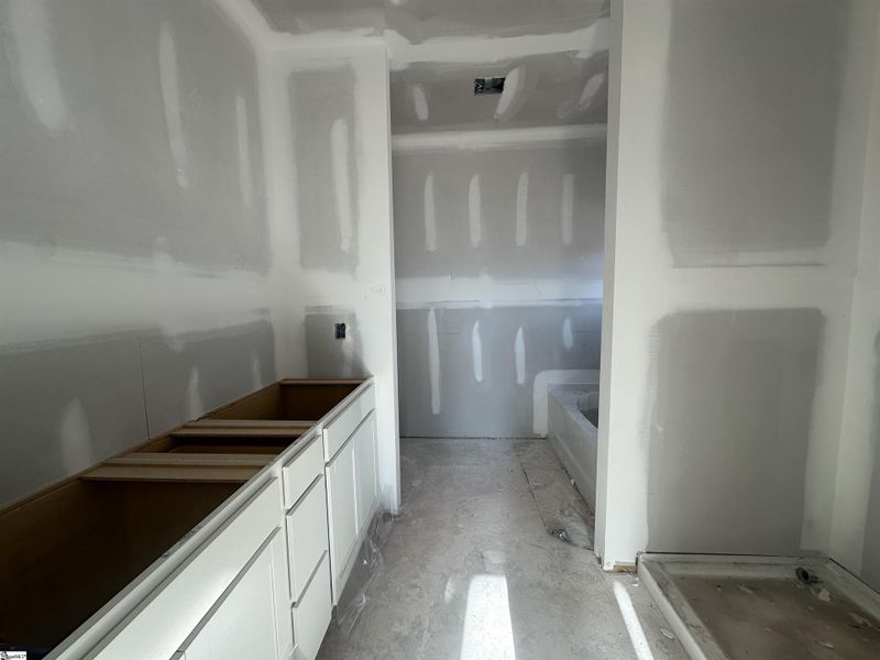 In-progress construction of a new home in Shiloh Trail, Wellford, SC (Image 18).