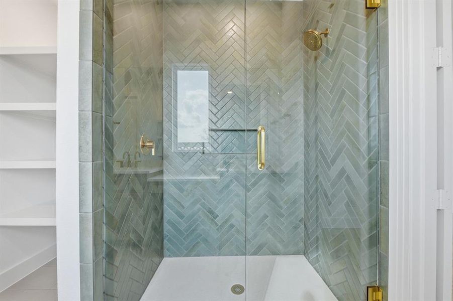 Close-up of interior finishes inside a home in Pecan Square, Northlake (Image 12).