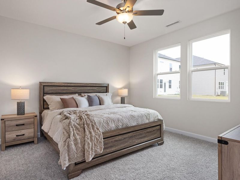Furnished interior view inside a new home in Gregory Village, Lillington (Image 13).