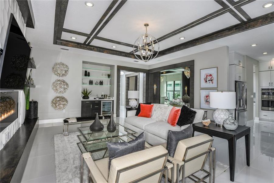 Furnished interior view inside a new home in Cresswind Lakewood Ranch, Lakewood Ranch (Image 27).