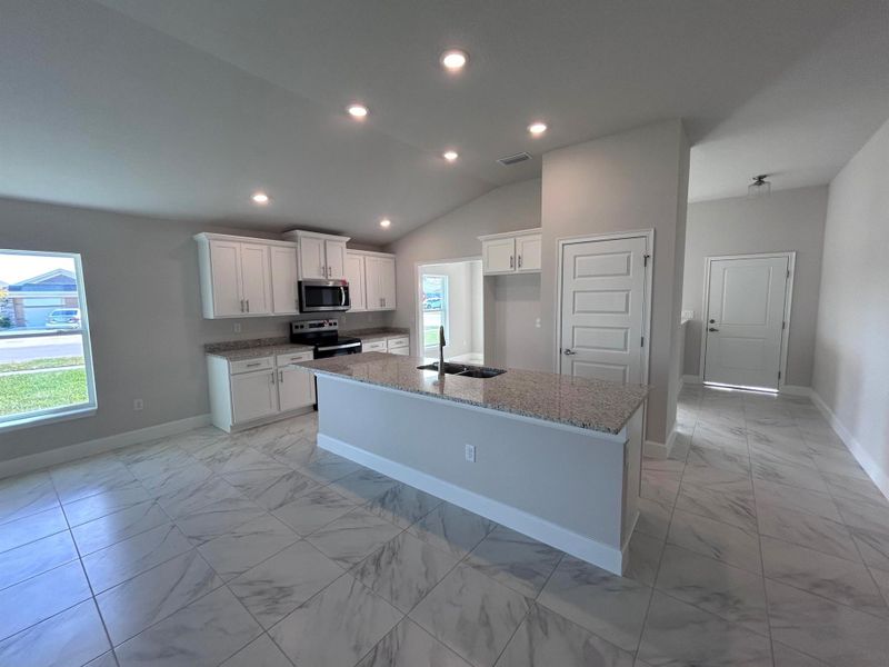 Furnished interior view inside a new home in Waterstone 72, Fort Pierce (Image 9). Furnished interior view inside a new home in Waterstone 72, Fort Pierce (Image 9).