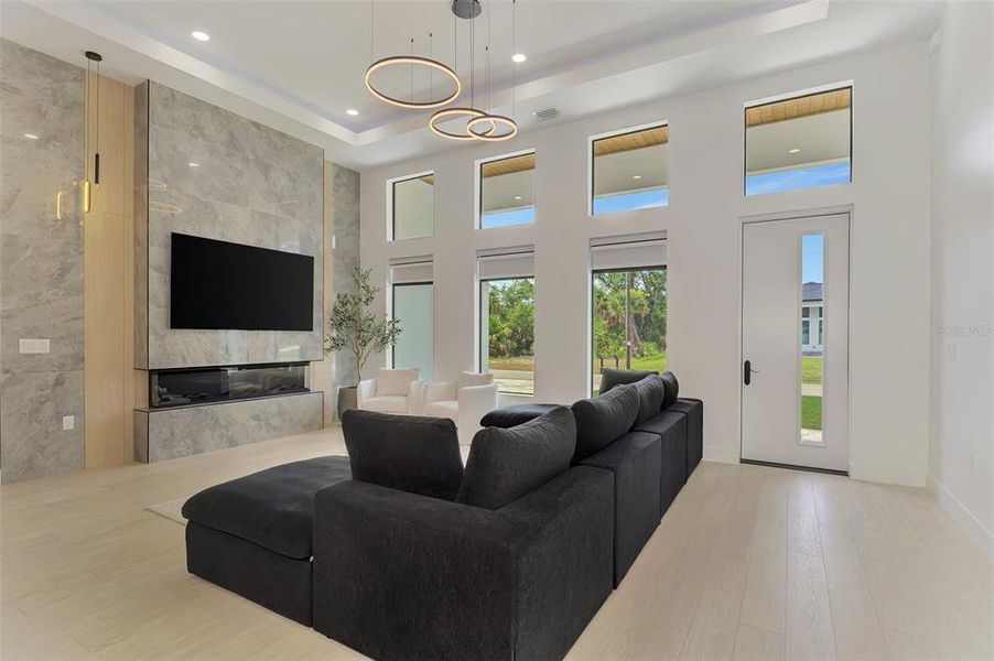 Furnished interior view inside a new home in , North Port (Image 7).