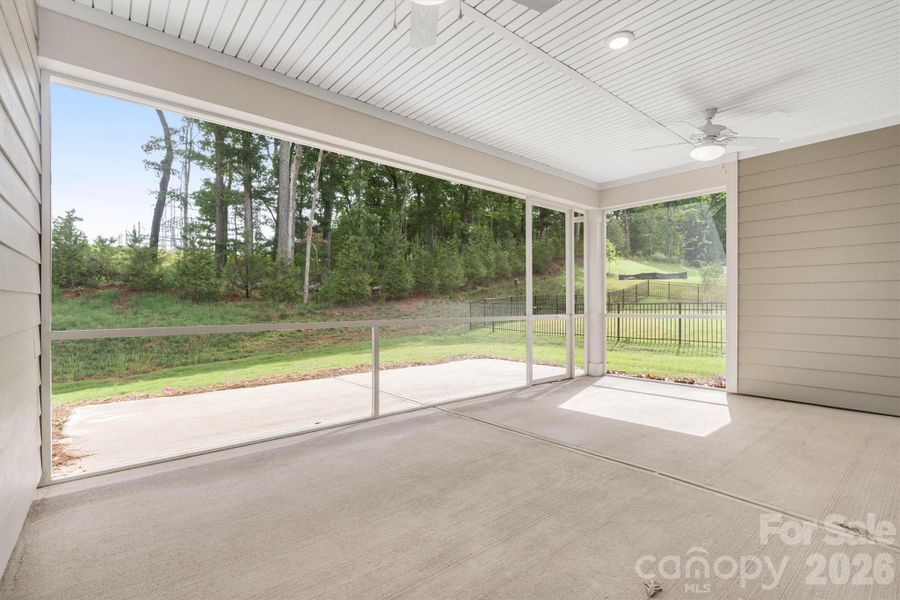 Exterior details and patio area of a home in , Charlotte (Image 4).