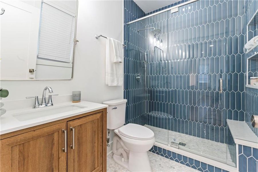 Furnished interior view inside a new home in , Atlanta (Image 14). Furnished interior view inside a new home in , Atlanta (Image 14).