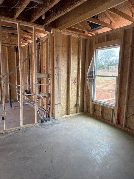 In-progress construction of a new home in Robinson Oaks, Gastonia, NC (Image 8).