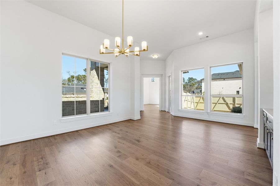 Spacious, unfurnished interior of a new home in Audubon 80’s, Magnolia (Image 22).