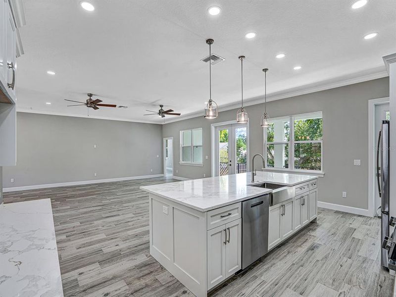 Furnished interior view inside a new home in , Safety Harbor (Image 11).