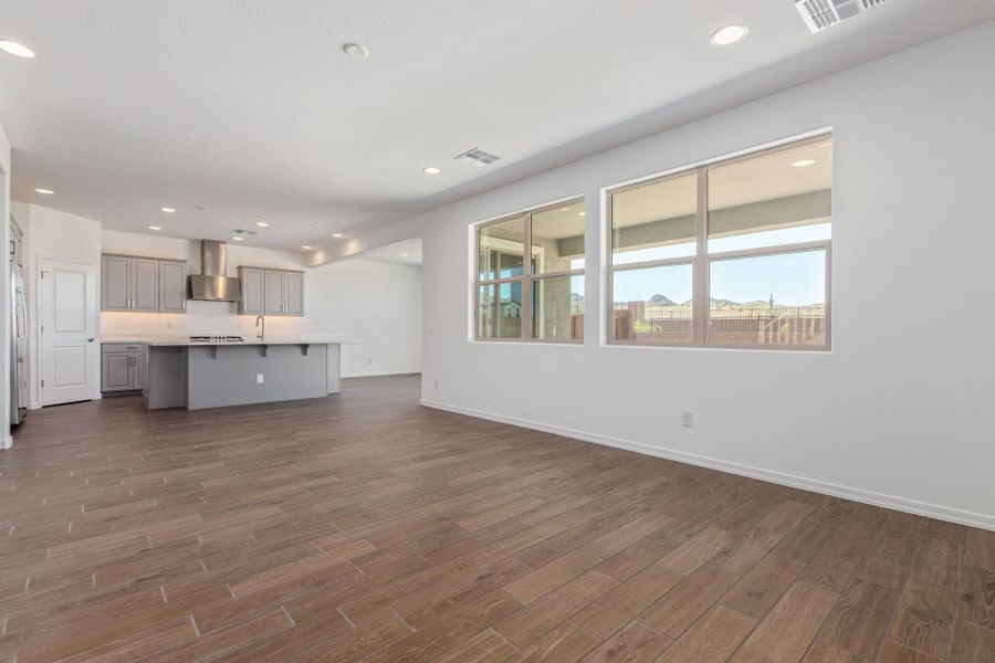 Representative unfurnished interior of a home built from the Evergreen by Taylor Morrison in Lucero Discovery Collection, Goodyear (Image 14).