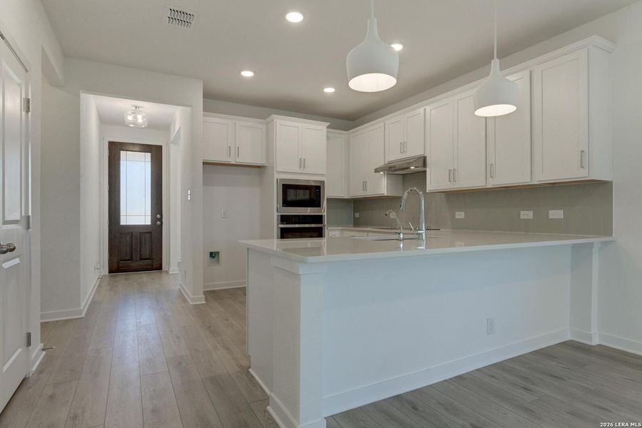 Furnished interior view inside a new home in Saddlebrook Ranch, Schertz (Image 6).