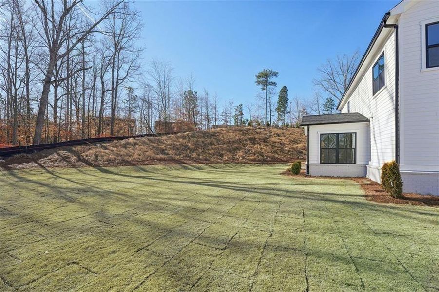 Exterior details and patio area of a home in Sterling Pointe, Cumming (Image 39).