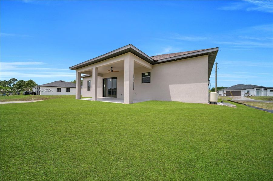 Exterior details and patio area of a home in , Lehigh Acres (Image 25).