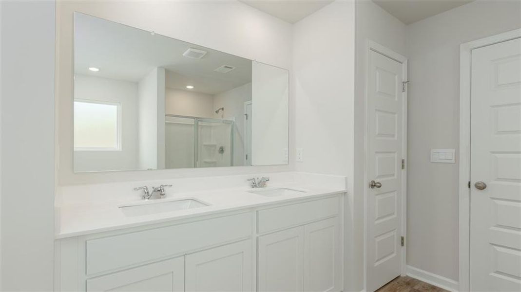 Furnished interior view inside a new home in , Dacula (Image 8).