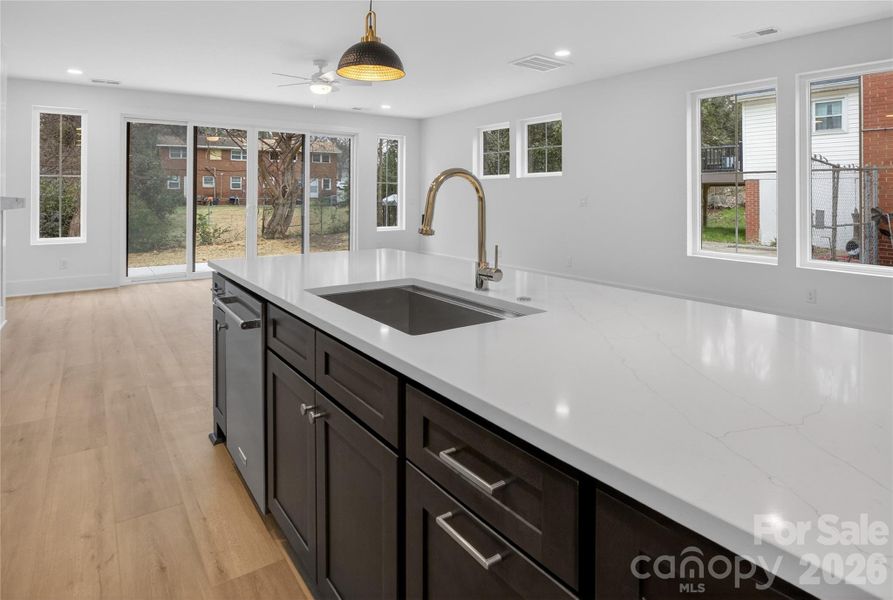 Furnished interior view inside a new home in , Charlotte (Image 15).