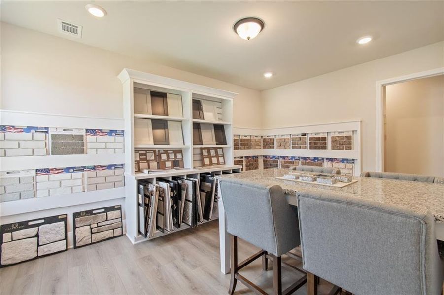 Furnished interior view inside a new home in Crofton Place Enclave, Snellville (Image 14). Furnished interior view inside a new home in Crofton Place Enclave, Snellville (Image 14).