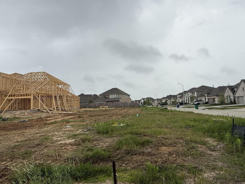 In-progress construction of a new home in Valencia, Manvel, TX (Image 4). In-progress construction of a new home in Valencia, Manvel, TX (Image 4).