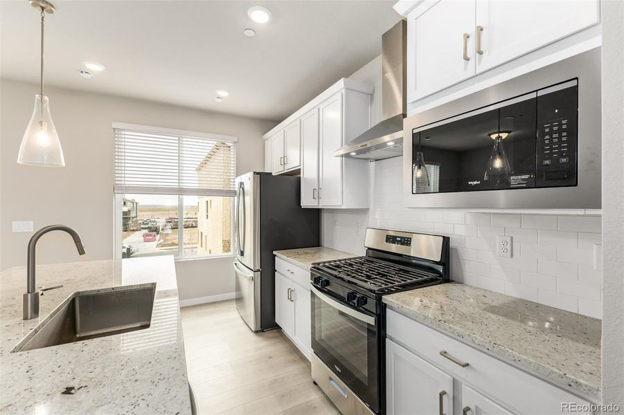 Furnished interior view inside a new home in , Broomfield (Image 3).