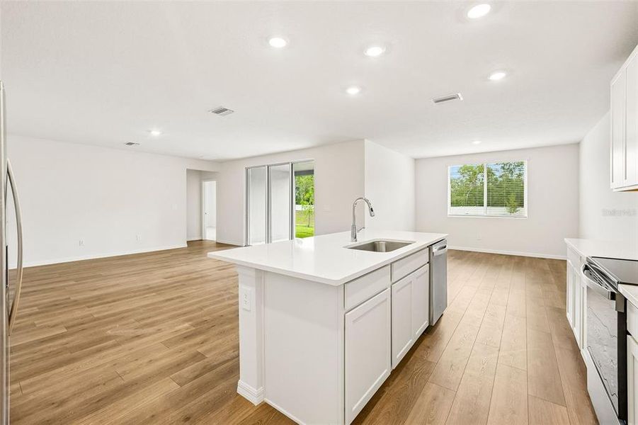Furnished interior view inside a new home in Pine Ridge Meadows, Hudson (Image 18).