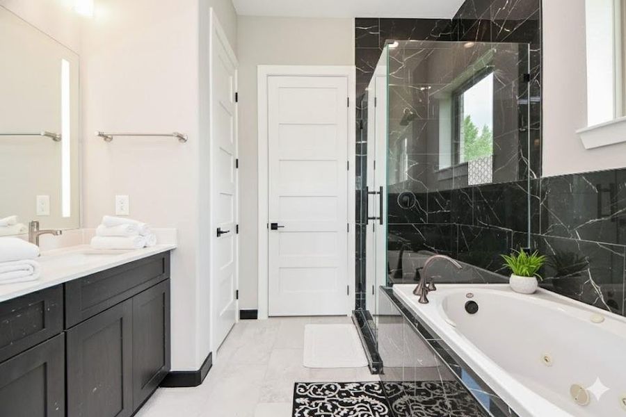 Furnished interior view inside a new home in , Sweeny (Image 24). Furnished interior view inside a new home in , Sweeny (Image 24).