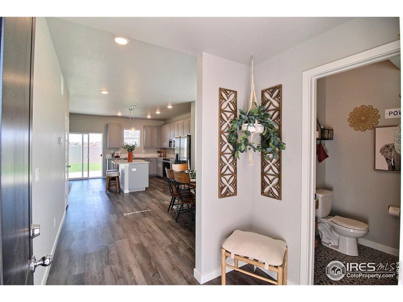 Furnished interior view inside a new home in Liberty Draw, Evans (Image 43).