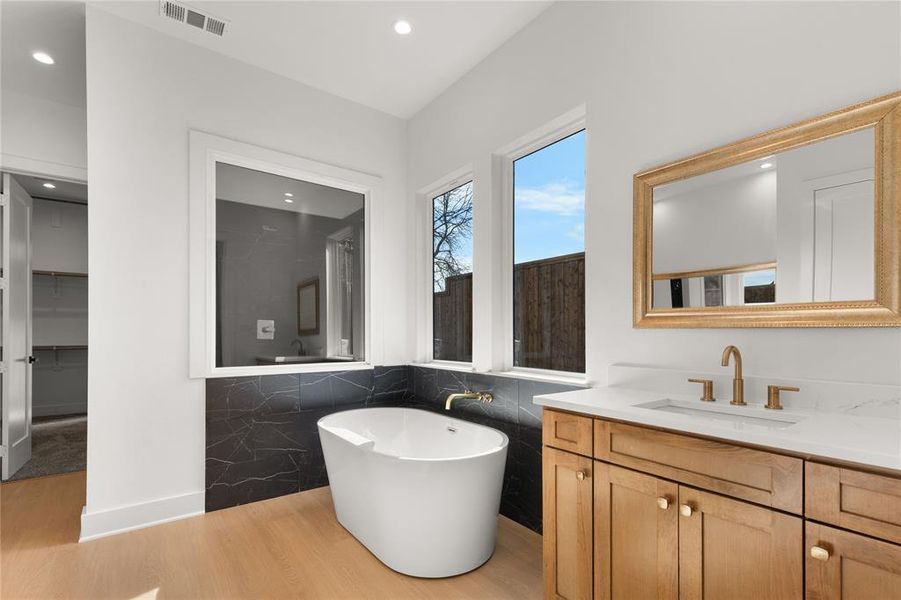 Furnished interior view inside a new home in , Sherman (Image 15).