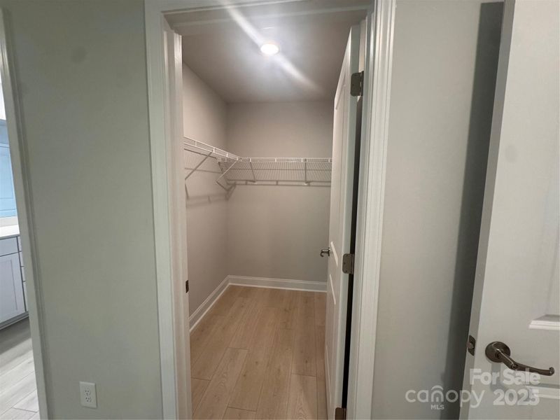 Primary walk-in closet #1
