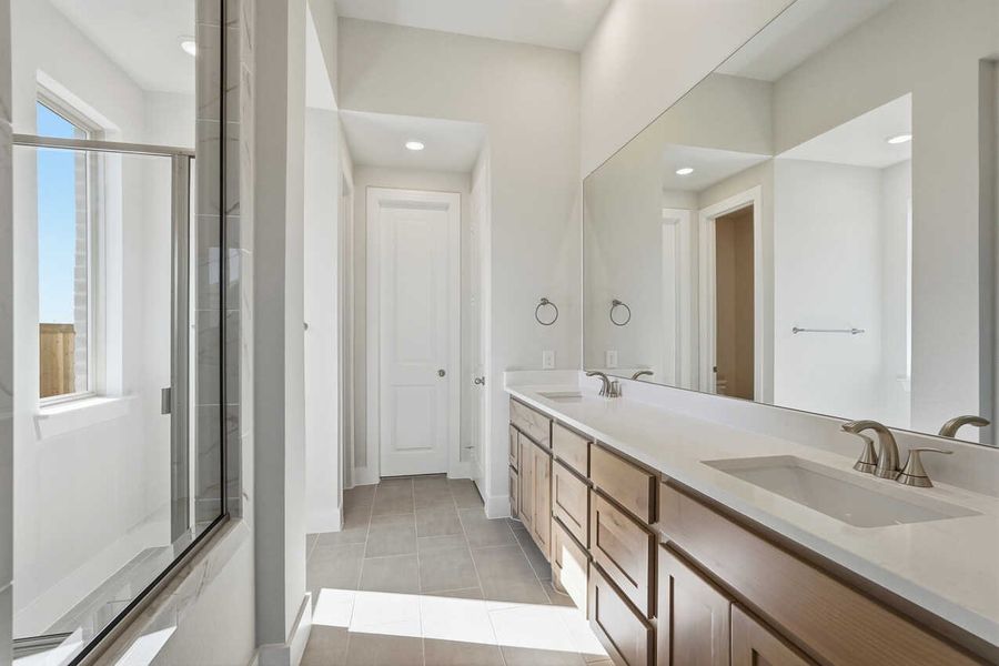 Representative Primary Bathroom - some options shown Representative Primary Bathroom - some options shown