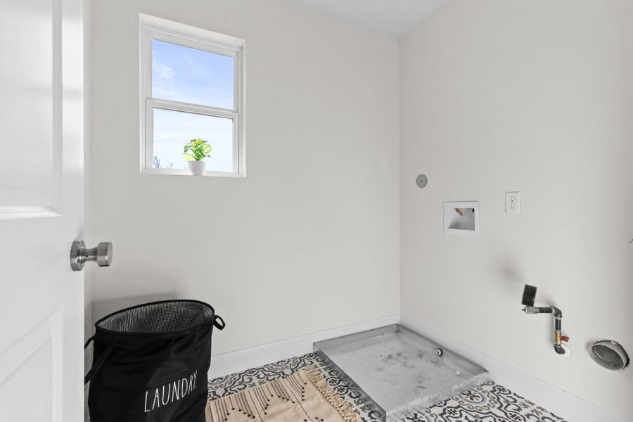 Utility room upstairs