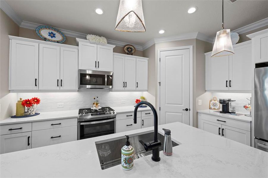Furnished interior view inside a new home in , Sarasota (Image 32).