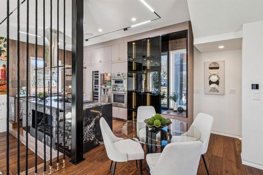 Furnished interior view inside a new home in , Atlanta (Image 38).