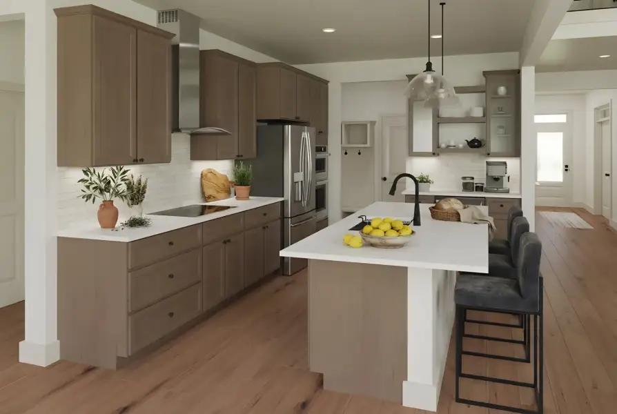Furnished interior view inside a new home in Stonehaven, Winder (Image 12).