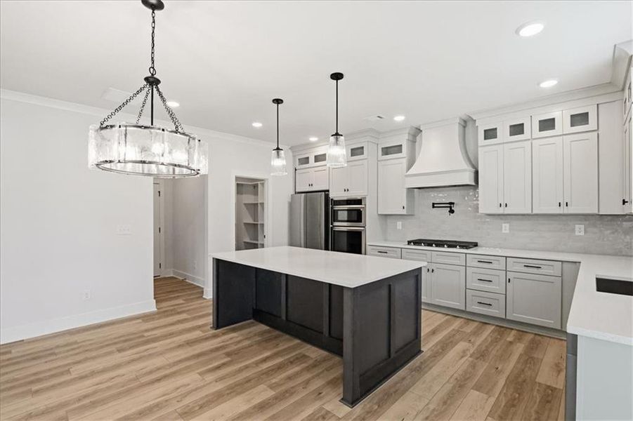 Furnished interior view inside a new home in , Lawrenceville (Image 38).