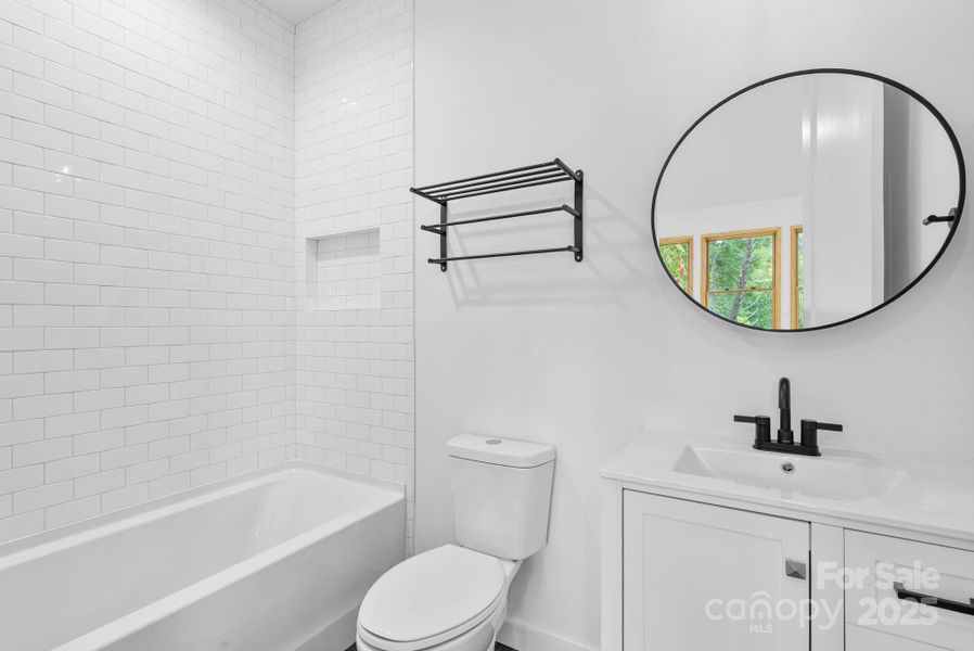 Furnished interior view inside a new home in , Asheville (Image 5).