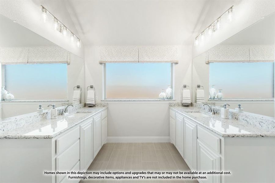 Furnished interior view inside a new home in Villages of Walnut Grove, Midlothian (Image 9).