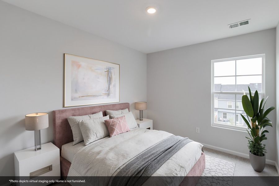 Furnished interior view inside a new home in Astoria, Columbia (Image 12).