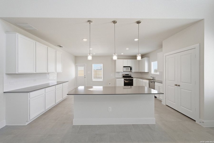 Furnished interior view inside a new home in Red Hawk Landing, San Antonio (Image 15).