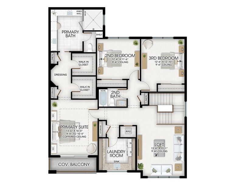 Second Floor Floorplan Second Floor Floorplan