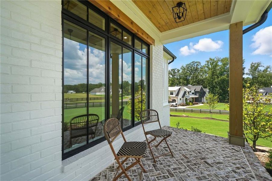 Furnished interior view inside a new home in , Canton (Image 7).