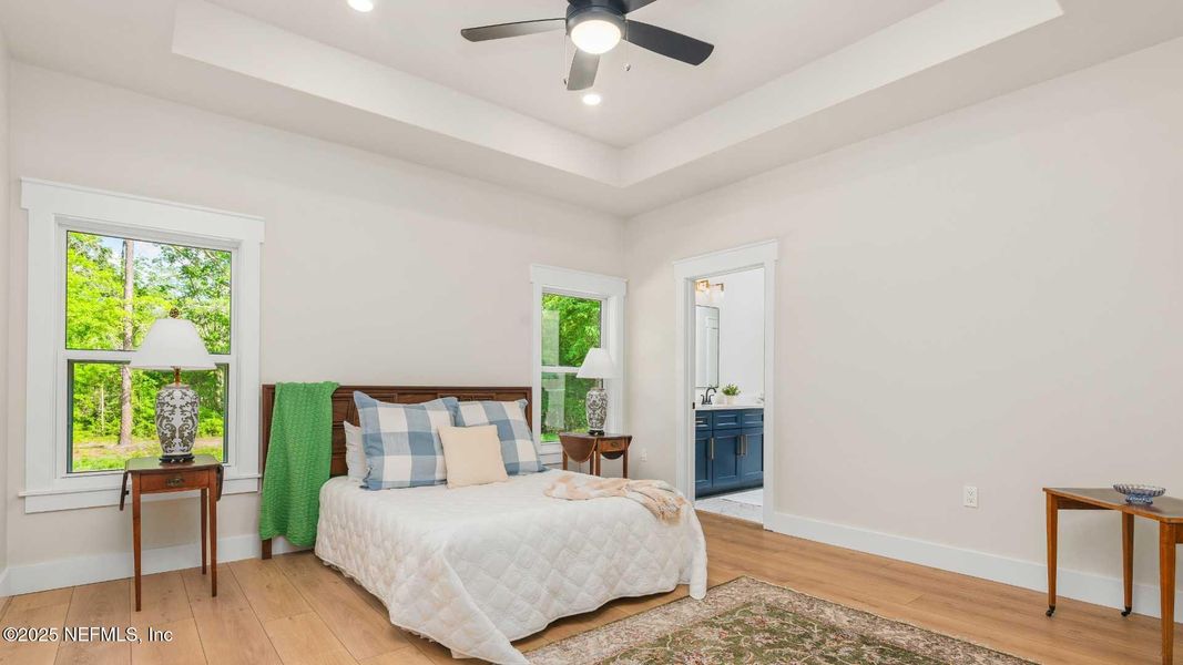 Furnished interior view inside a new home in , Hampton (Image 12).