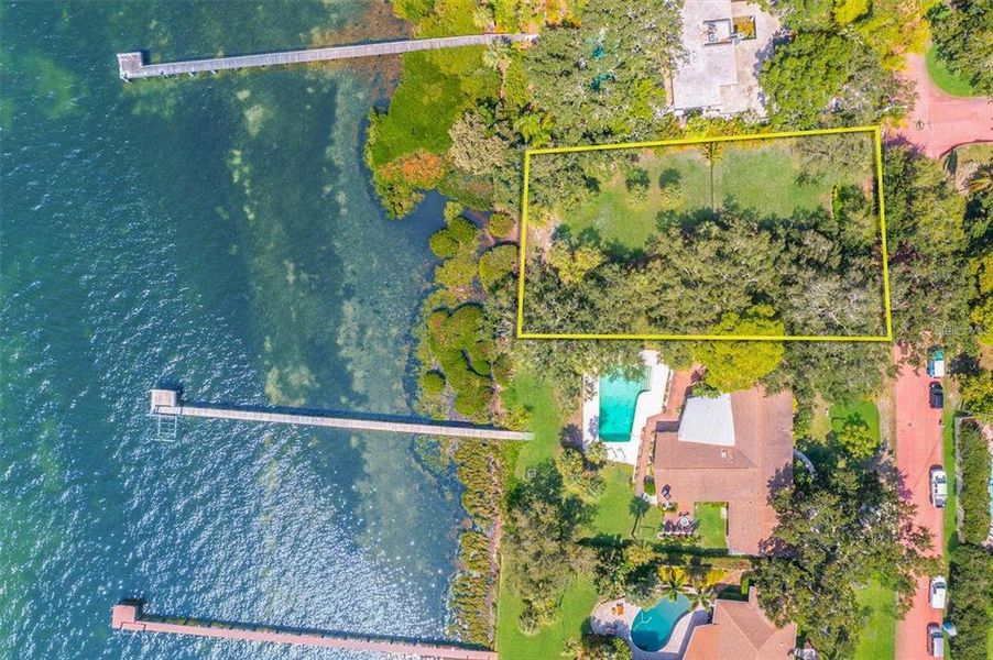 This home can have a boardwalk, dock, and boat lift!